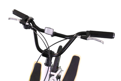 Stepperbike Sport weiß glänzend 7-Gang