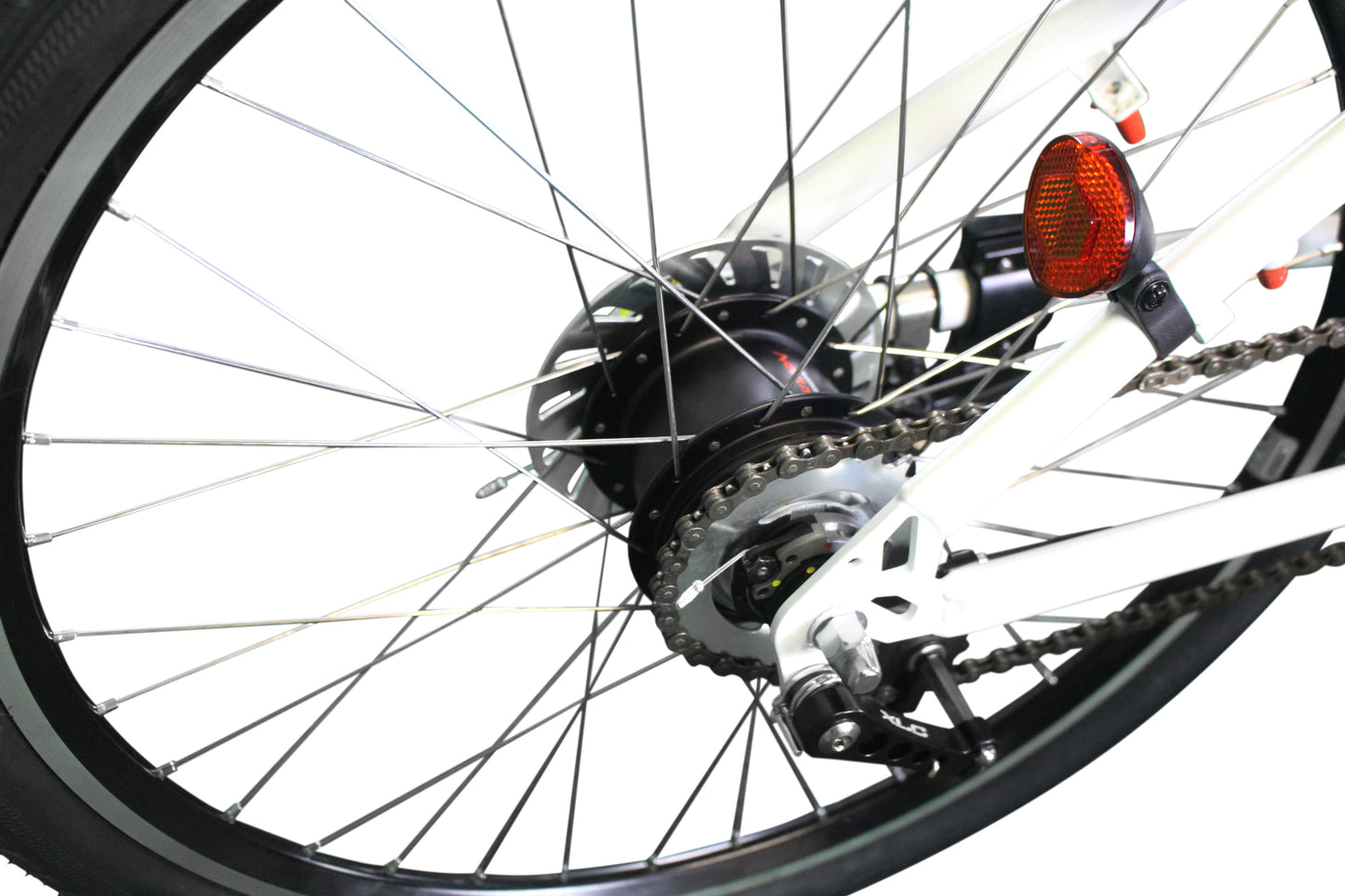 Stepperbike Sport weiß glänzend 7-Gang