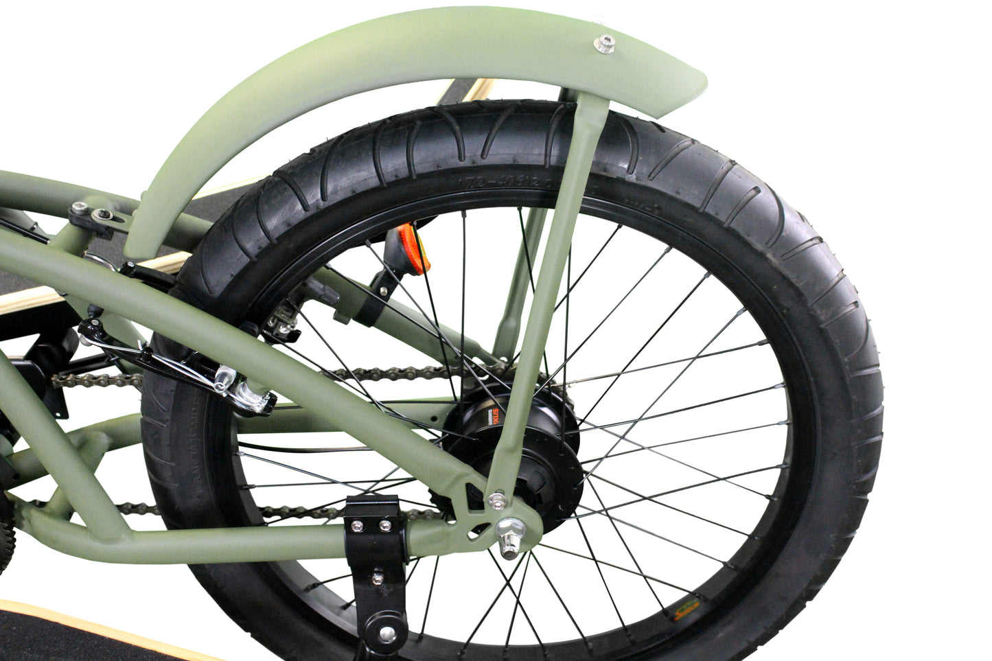 Stepperbike Premium olivgrün 7-Gang (military)