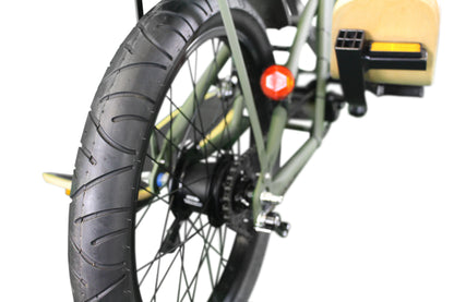 Stepperbike Premium olivgrün 7-Gang (military)