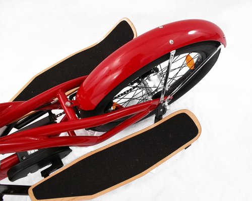 Stepperbike Premium rot 7-Gang