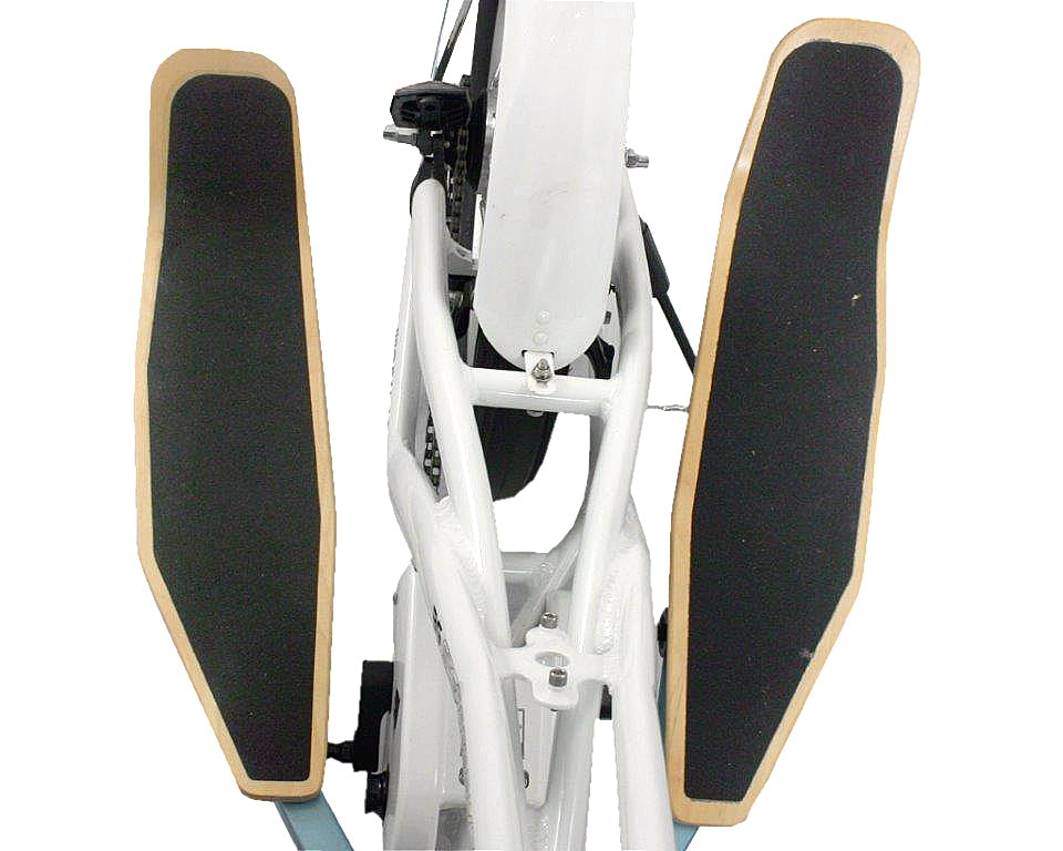 Stepperbike Premium weiß 7-Gang Nabenschaltung