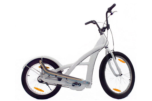 Stepperbike Premium weiß 7-Gang Nabenschaltung