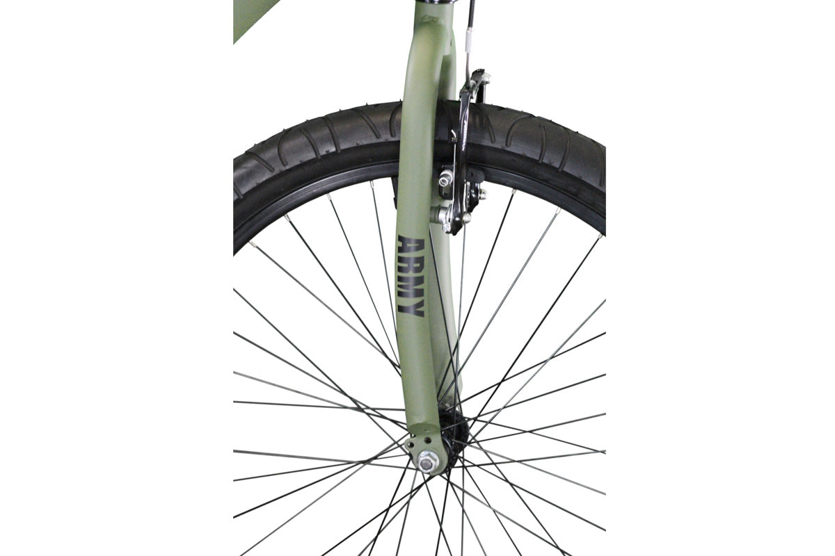 Stepperbike Premium olivgrün 7-Gang (military)