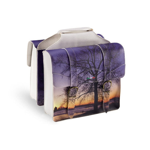 SMG Doppelträgertasche Sunset Handarbeit Gepäckträgertasche